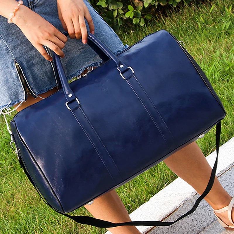 The Weekender Leather Duffle