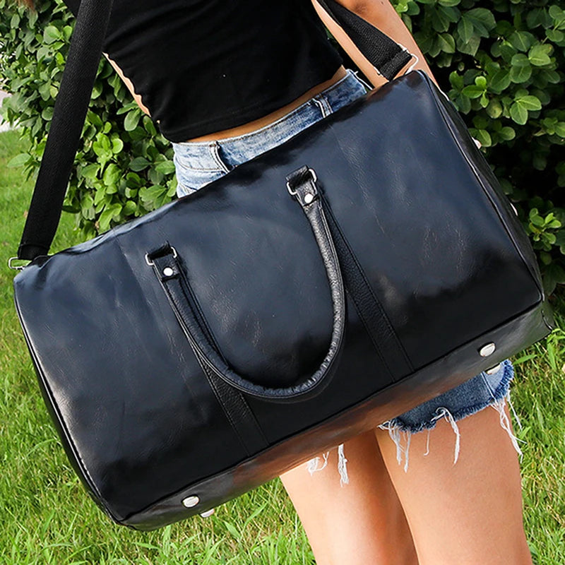 The Weekender Leather Duffle