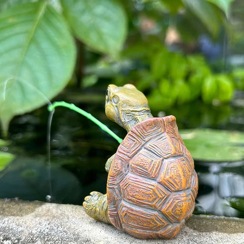 Gone Fishin’ Garden Turtle