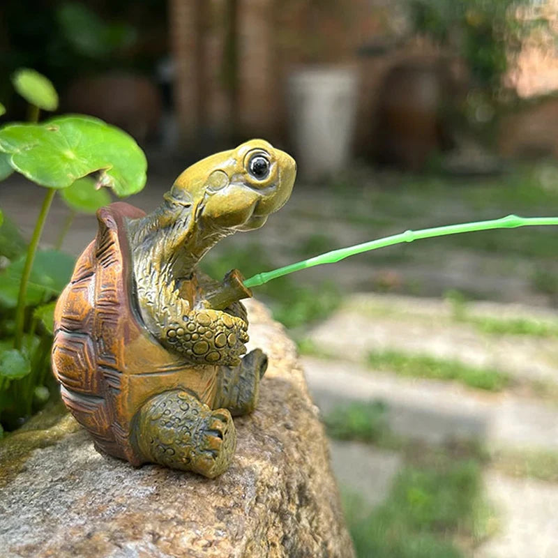 Gone Fishin’ Garden Turtle