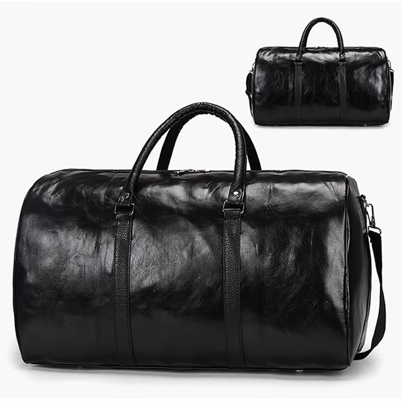 The Weekender Leather Duffle