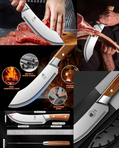 Bone Cutting Butcher Knife
